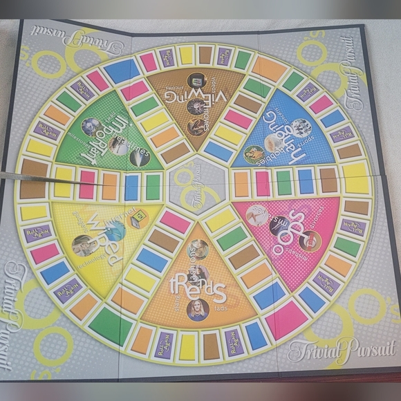 NEW(ISH) Trivial Pursuit 90s Time Capsule Edition Board Game 100% Complete - Picture 7 of 13